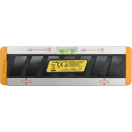 Poziomica laserowa MINI + statyw 170mm VOREL