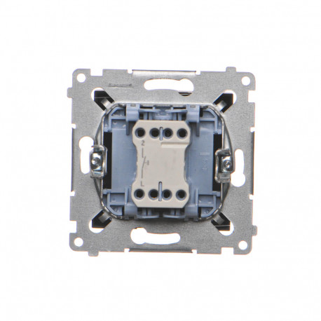 Simon54 Łącznik świecznikowy przycisk pojedyńczy zwierny DP1.01/49 czarny