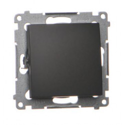 Simon54 Łącznik świecznikowy przycisk pojedyńczy zwierny DP1.01/49 czarny