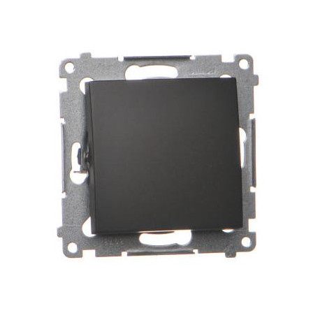 Simon54 Łącznik świecznikowy przycisk pojedyńczy zwierny DP1.01/49 czarny