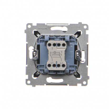 Simon54 Łącznik krzyżowy podświetlany DW7L.01/49 czarny