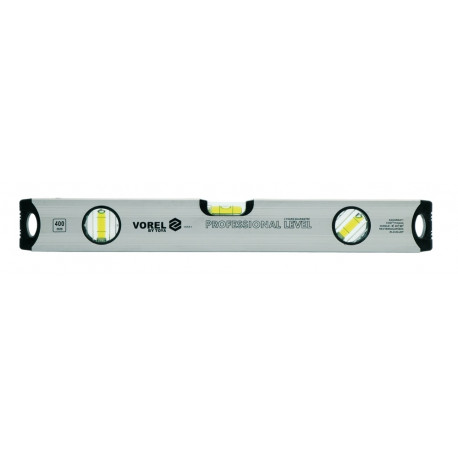 Poziomnica 400mm 3-libelki aluminiowa VOREL 16551-2765