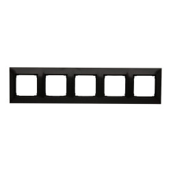 Simon54 Ramka 5-krotna DR5/49 czarny