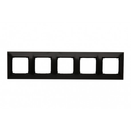 Simon54 Ramka 5-krotna DR5/49 czarny