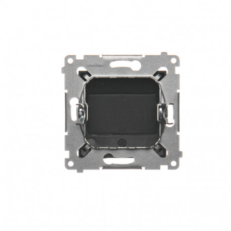 Simon54 zaślepka z mostkiem do ramek DPS.01/49 czarny mat