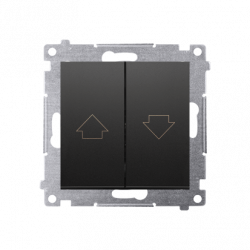 Simon54 Łącznik żaluzjowy DZP1.01/49 czarny