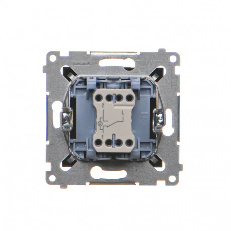 Simon54 Łącznik schodowy podświetlany DW6L.01/49 czarny