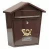 Skrzynka na listy brązowa 380x320x100mm VOREL