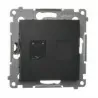 Simon54 Gniazdo komputerowe pojedyncze RJ45 D61.01/49 czarny