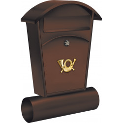 Letterbox brown 480x280x80...