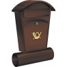 Letterbox brown 480x280x80 VOREL