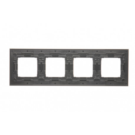 Simon54 Nature Ramka szklana 4-krotna zastygła Lawa DRN4/73