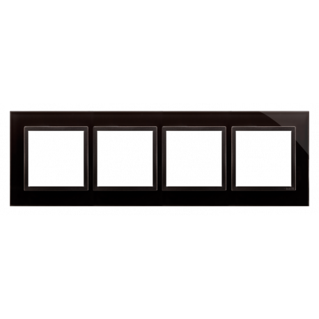 Simon54 Nature Ramka szklana 4-krotna zastygła Lawa DRN4/73