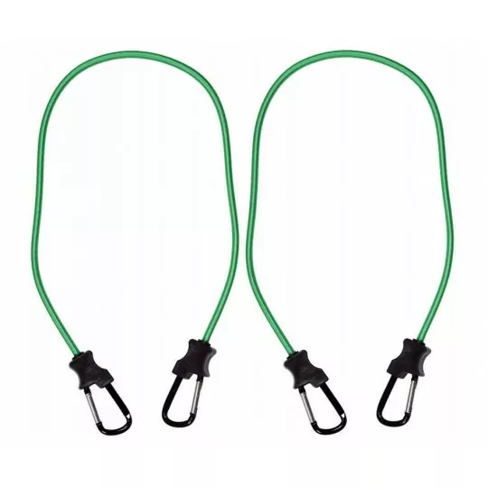 Flexible pullers with carabiner 1 meter set of 2 pieces Vorel