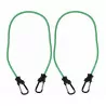 Flexible pullers with carabiner 1 meter set of 2 pieces Vorel