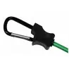 Flexible pullers with carabiner 1 meter set of 2 pieces Vorel