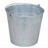 Galvanized bucket chrome 10 L Vorel