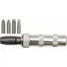 Metal impact screwdriver with replaceable bits VOREL