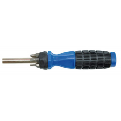 Screwdriver with rubber...