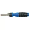 Screwdriver with rubber handle + 6 bits VOREL