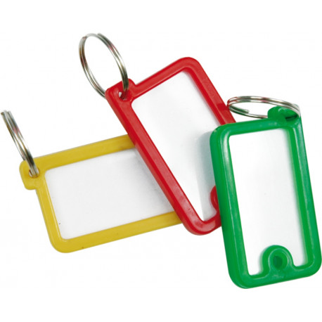 Zawieszki plastikowe do kluczy (op.12szt.) 77930
