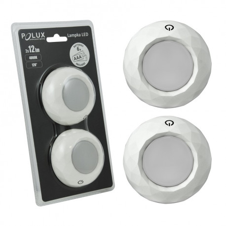 Lampki LED 2szt. podszaw.wył.dotyk. 6xAAA 311122-8849