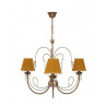 GOLDEN SILK 1237 E14 3x40W pendant lamp