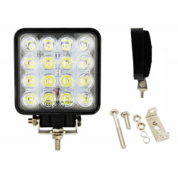 16LED 48W square work light WL5048 12/24V