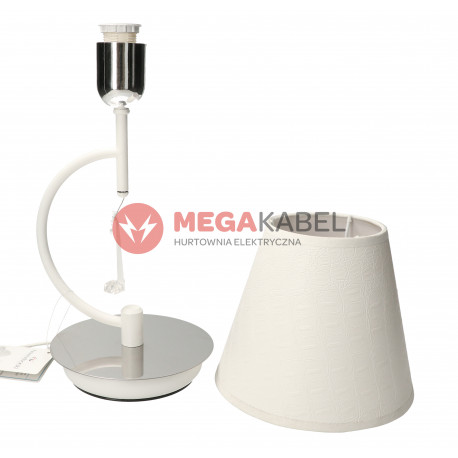 Lampka biurkowa ELLICE WHITE I 4506 E14 60W Nowodv-5317