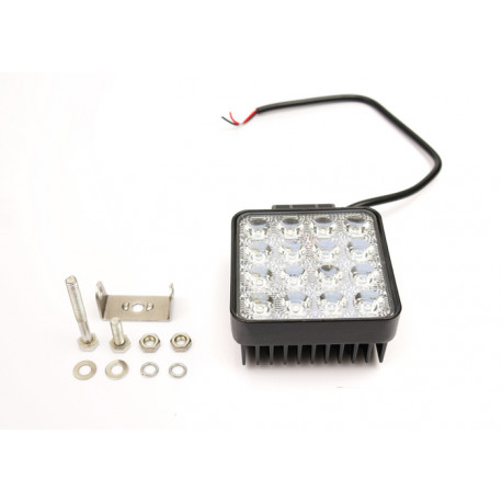 16LED 48W square work light WL5048 12/24V