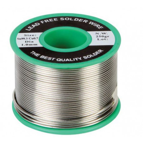 Cyna lutownicza fiolka Velleman 1mm 15g Solder-8908