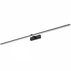 Lampa kinkiet nad lustro VENUS LED 24W NW czarny 120cm STRUHM