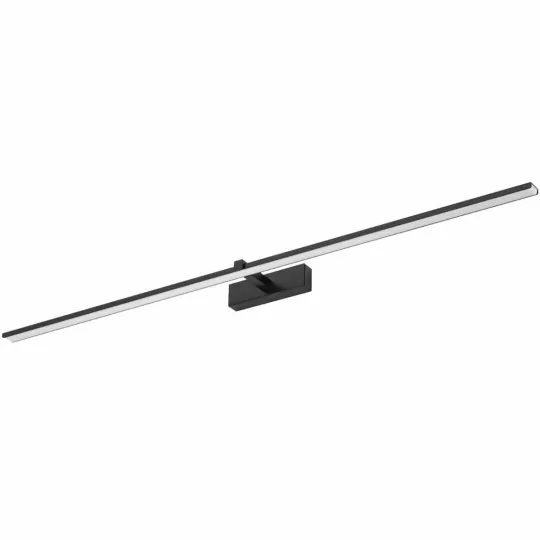 Lampa kinkiet nad lustro VENUS LED czarny 24W barwa neutralna 120cm LUMILED
