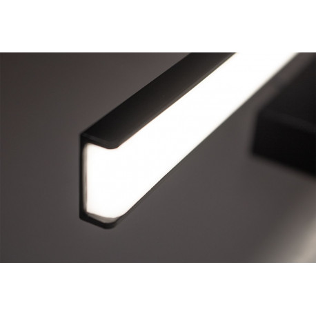 Lampa kinkiet nad lustro VENUS LED 24W NW czarny 120cm STRUHM