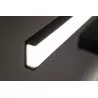 Lampa kinkiet nad lustro VENUS LED czarny 24W barwa neutralna 120cm LUMILED