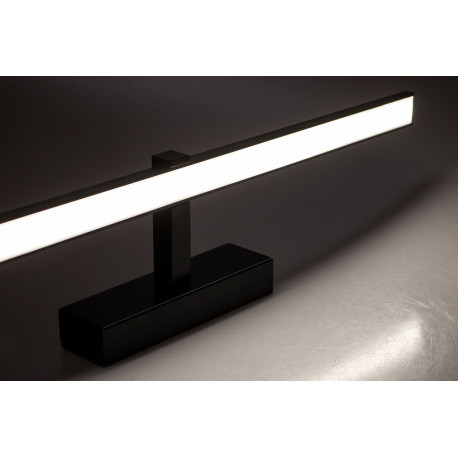 Lampa kinkiet nad lustro VENUS LED 24W NW czarny 120cm STRUHM