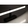 Lampa kinkiet nad lustro VENUS LED czarny 24W barwa neutralna 120cm LUMILED