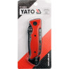 Nóż składany 200mm Ratowniczy YT-76052 Yato