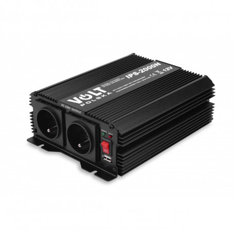 Przetwornica 12V/230V DC/AC 1000W/2000W IPS2000 VOLT