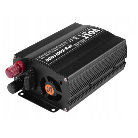 Przetwornica 24V/230V DC/AC 500W/1000W IPS1000 VOLT