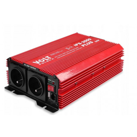 Przetwornica 24V/230V DC/AC 1700W/3000W IPS3000 VOLT