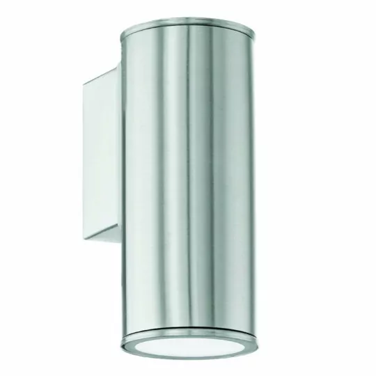 RIGA 83998 1x50W GU10 INOX garden wall lamp Eglo