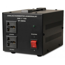Konwerter napięcia przetwornica 110V/230V VP-100VA VOLT