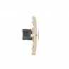 Gniazdo komputerowe RJ45 kategoria 5e + telefoniczne RJ11 (moduł) beżowy SIMON