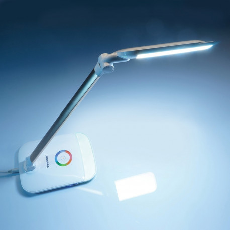 Lampka biurkowa TS-1805 66LED 14W silver TIROSS