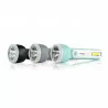 Latarka LED TS-1854 szara akumulatorowa 3W+1COB Tiross