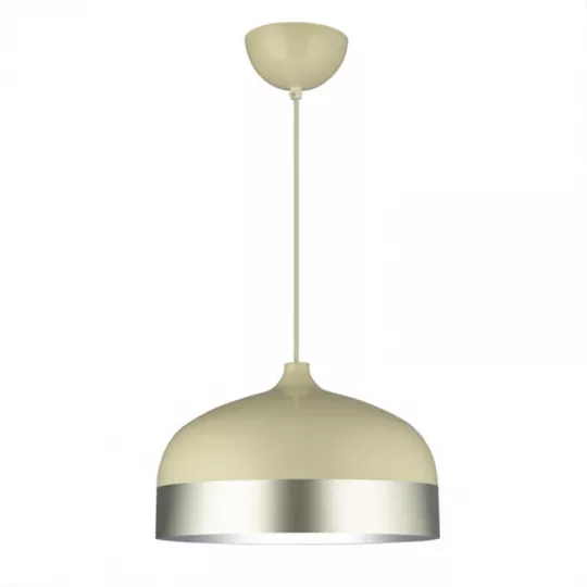 MILTON K-PD315-1B SL silver E27 60W pendant lamp Kaja