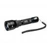 Rechargeable handheld flashlight with focus FHH0116 Falcon Eye