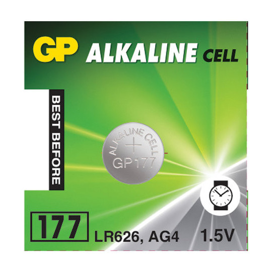 GP Alkaline Cell battery for watch 1.5V 177-U10 GP