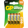 GP Ultra Alkaline AA 1.5V LR6 4 pieces GP battery